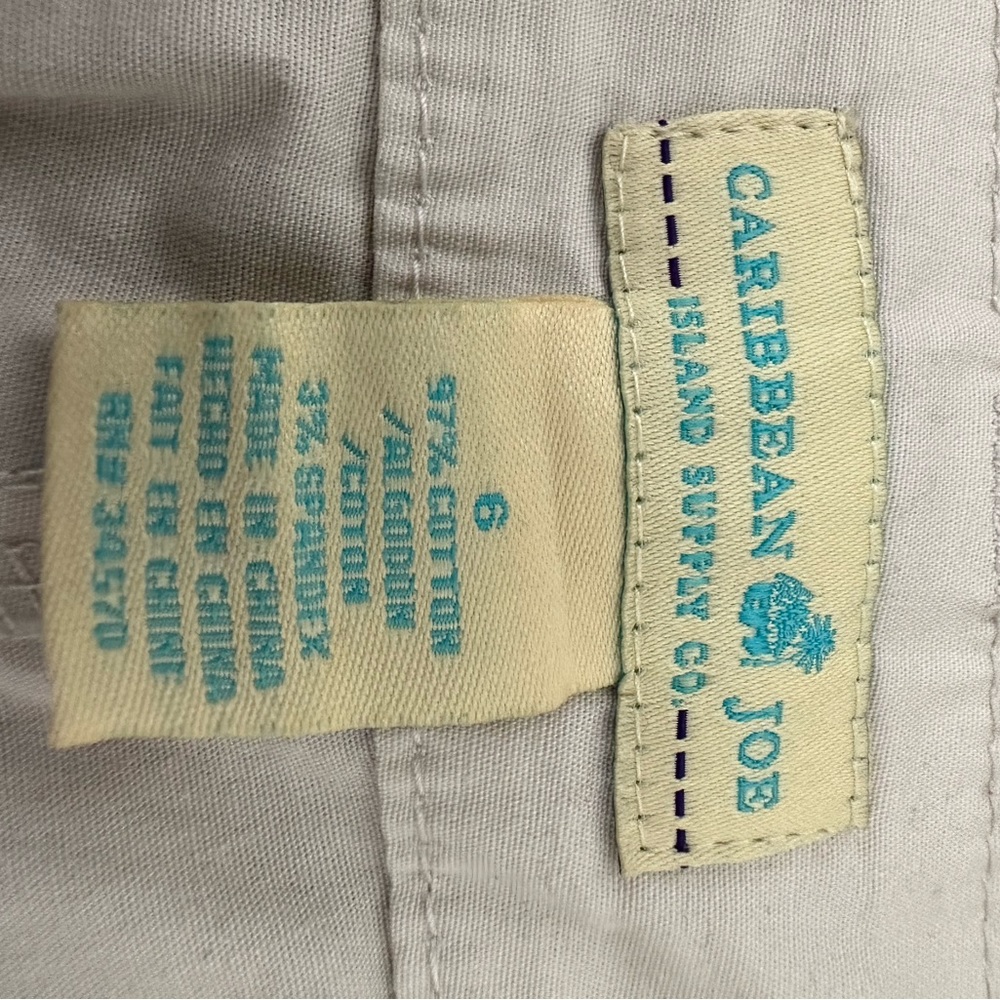 Caribbean Joe capris size 6 - Picture 3 of 3